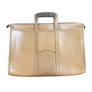 Vintage Marley Hodgson GHURKA Expediter No 34 Brown Leather Briefcase